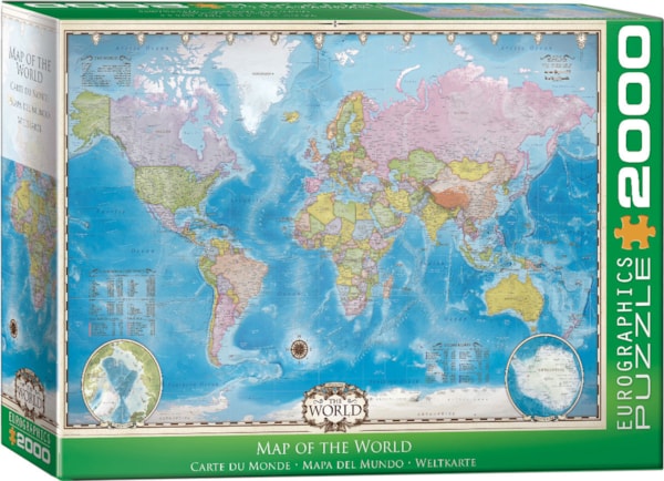 Eurographics - Map Of The World 2000 pcs.