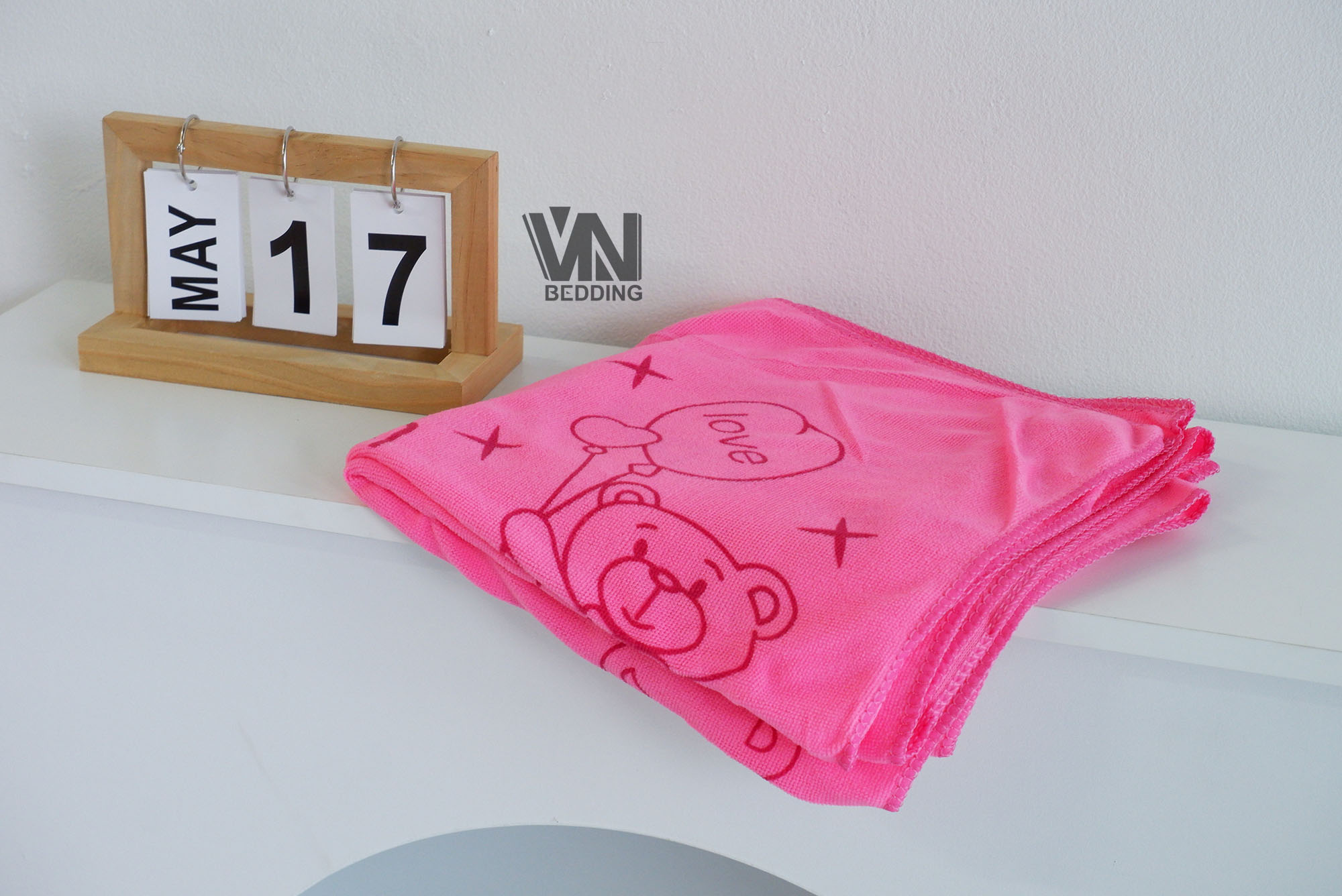 ผ้าเช็ดตัวนาโนบาง 105x50cm (1โหล)
