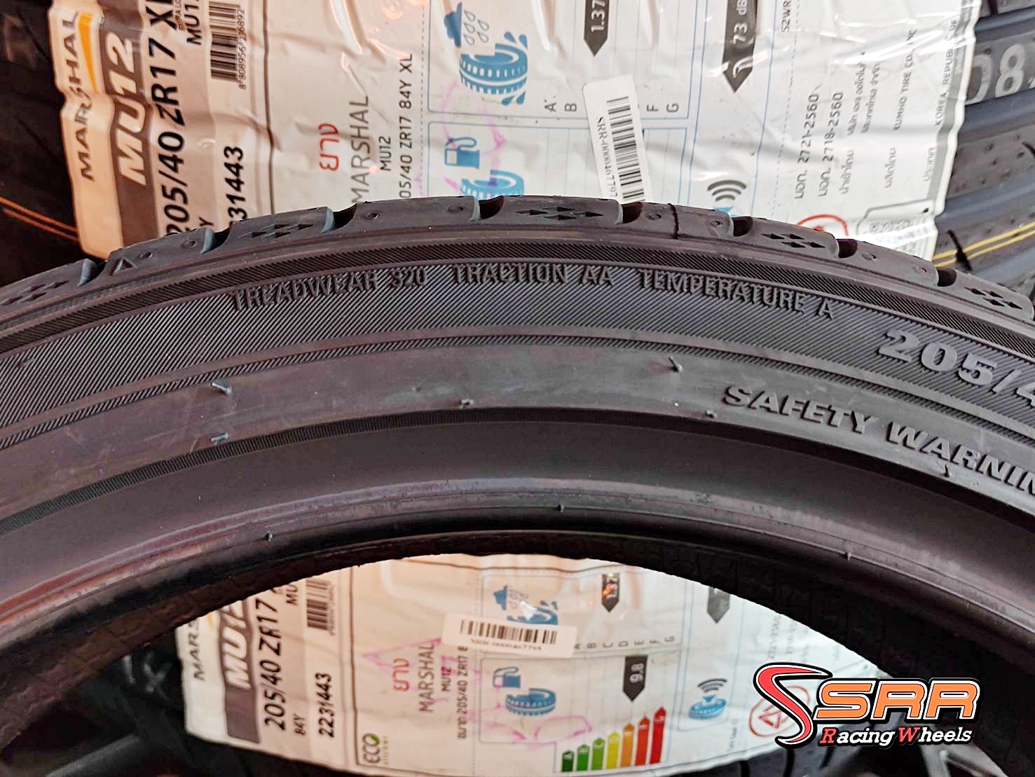 MARSHAL MU12 205/40ZR17 ยางใหม่ปี20 ลดราคาพิเศษ