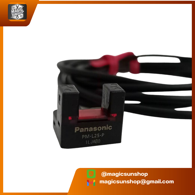 PANASONIC Photo Electric SENSOR, 6MM. PNP. 24VDC PM-L25-P