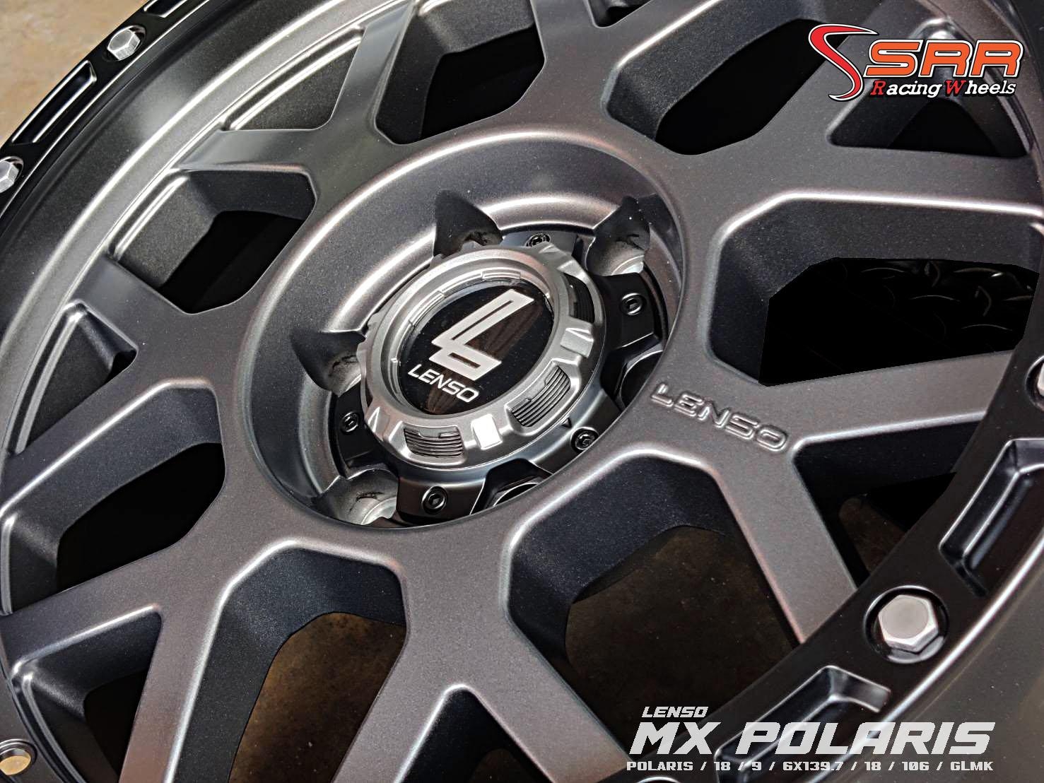 LENSO MX-POLARIS ขอบ18 6x139.7 ET18 มีทั้งหมด 3สี ราคาพิเศษ