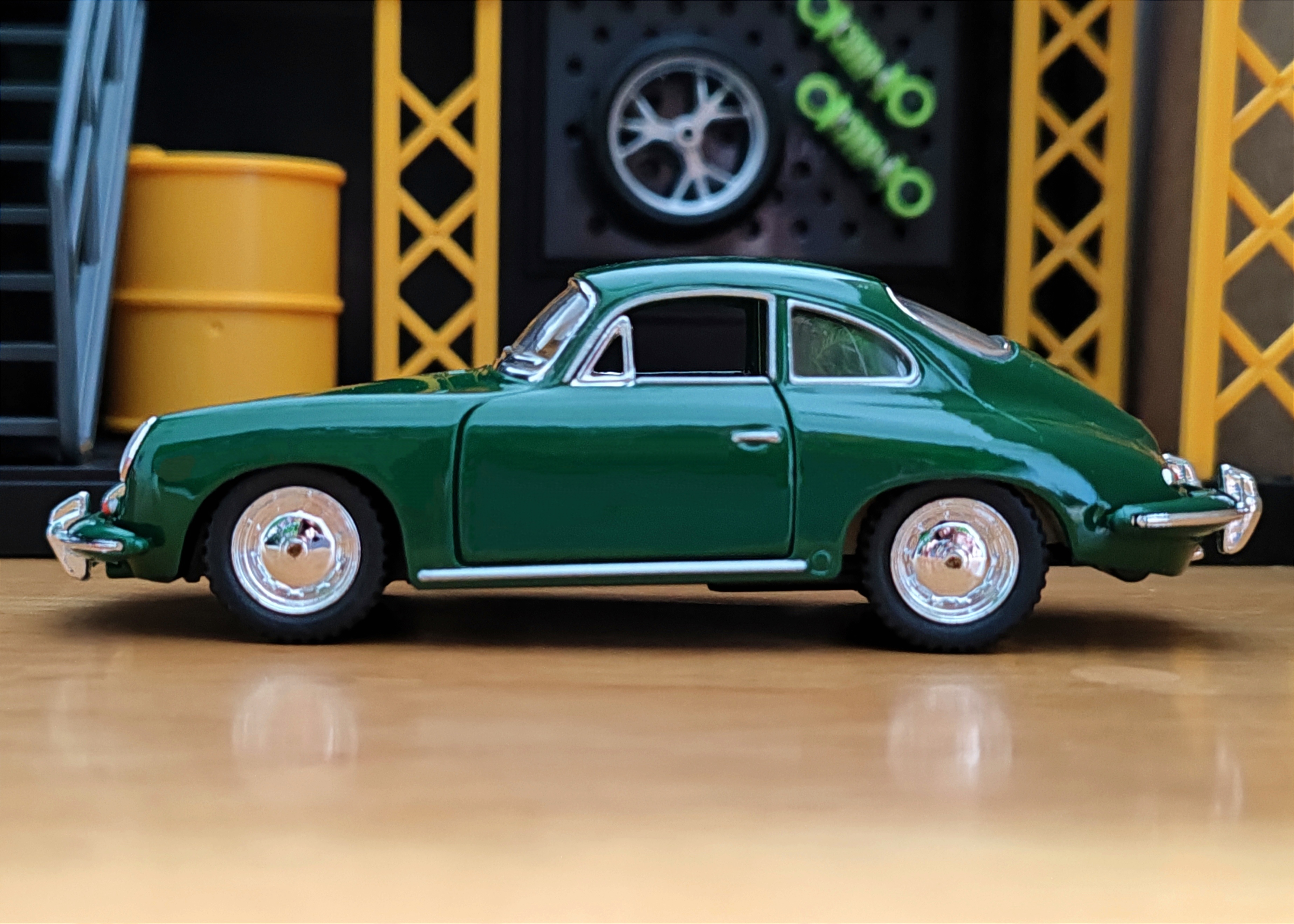 Porsche 356 B Carrera 2 โมเดลรถเหล็ก (ปลีก-ส่ง)