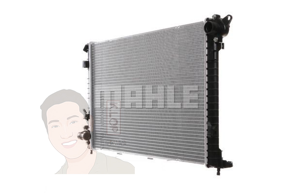 หม้อน้ำ MINI (R50,R53) Cooper,ONE ปี01-04 ยี่ห้อ (MAHLE)