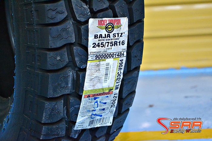 MICKEY THOMPSON BAJA STZ 245/75R16 ลดราคาพิเศษ เส้นละ 2,500 บาท