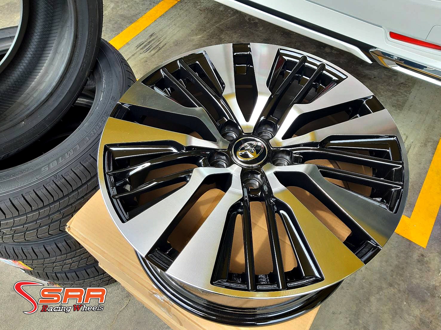 ล้อแม็กซ์ สำหรับใส่รถ TOYOTA ALPHARD , VELLFIRE , CAMRY ขอบ18 นิ้ว