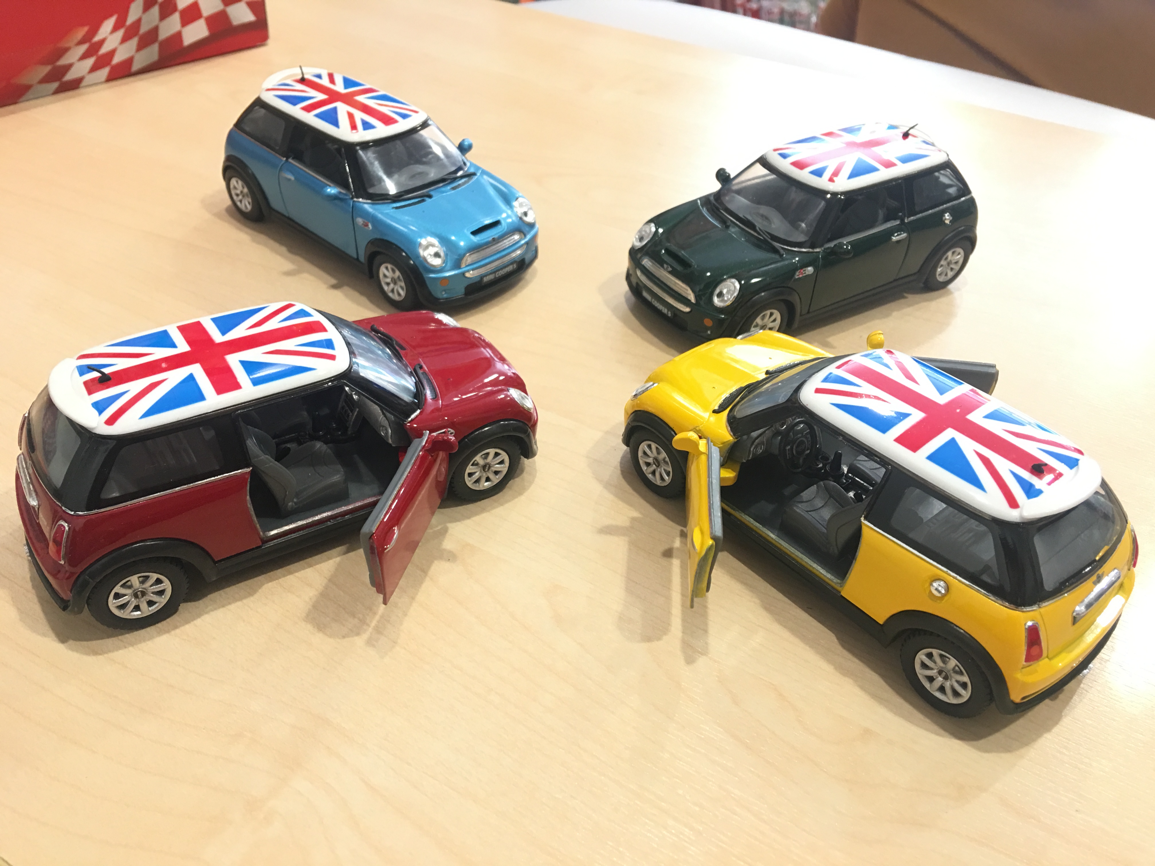 โมเดลรถเหล็ก Mini Cooper S (ปลีก-ส่ง)