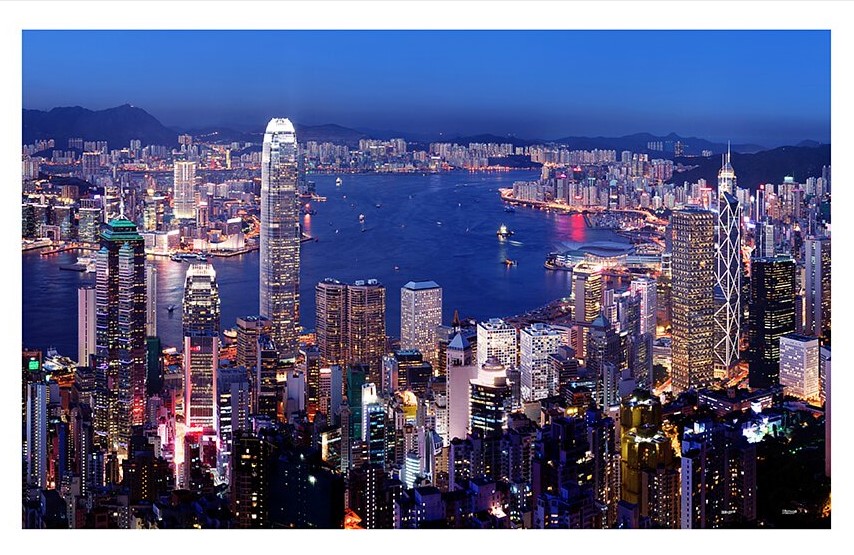 Pintoo - Aerial View of Hong Kong Victoria Harbor 1000 pcs.