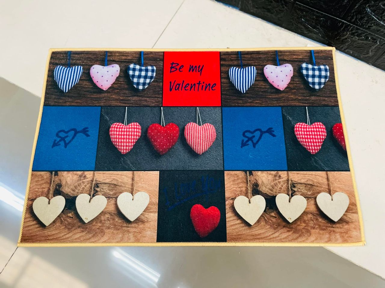 พรมเช็ดเท้า 3D ขนาด 40*60cm (10ผืน)