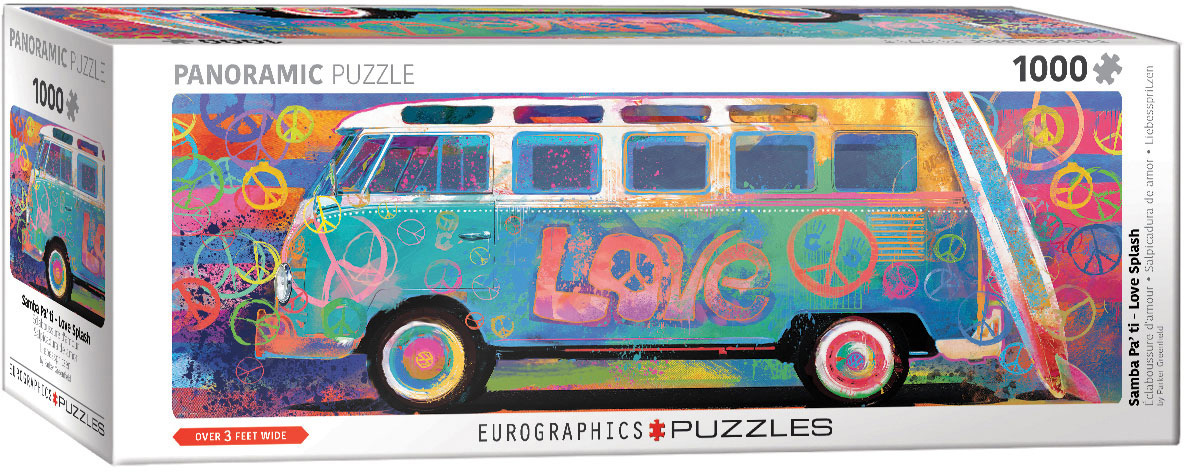 Eurographics - Samba Pa'Ti - Love Bus by Parker Greenfield (Panorama) 1000 pcs.