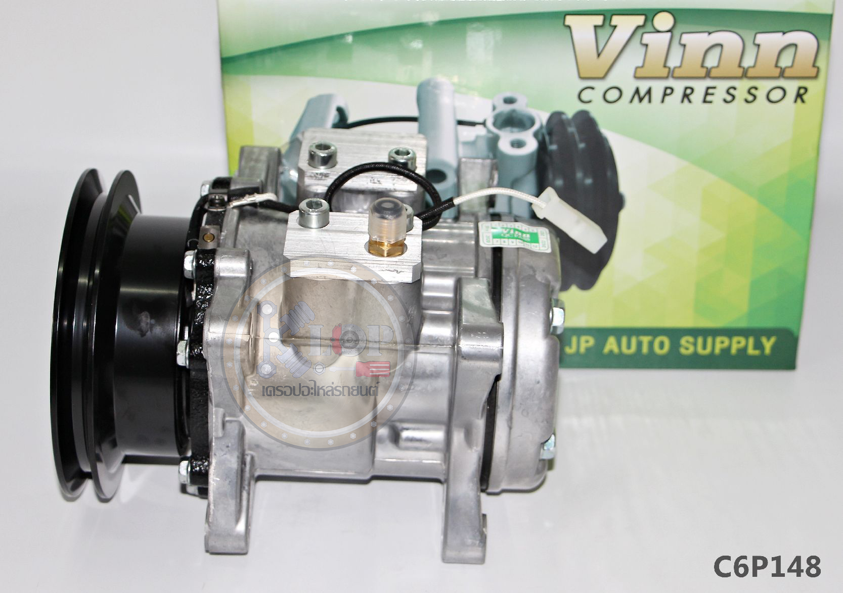 C6P148 คอมแอร์ VINN : TOYOTA 6P148A MIGHTY-X แปลง (งานไตหวัน-จีน)