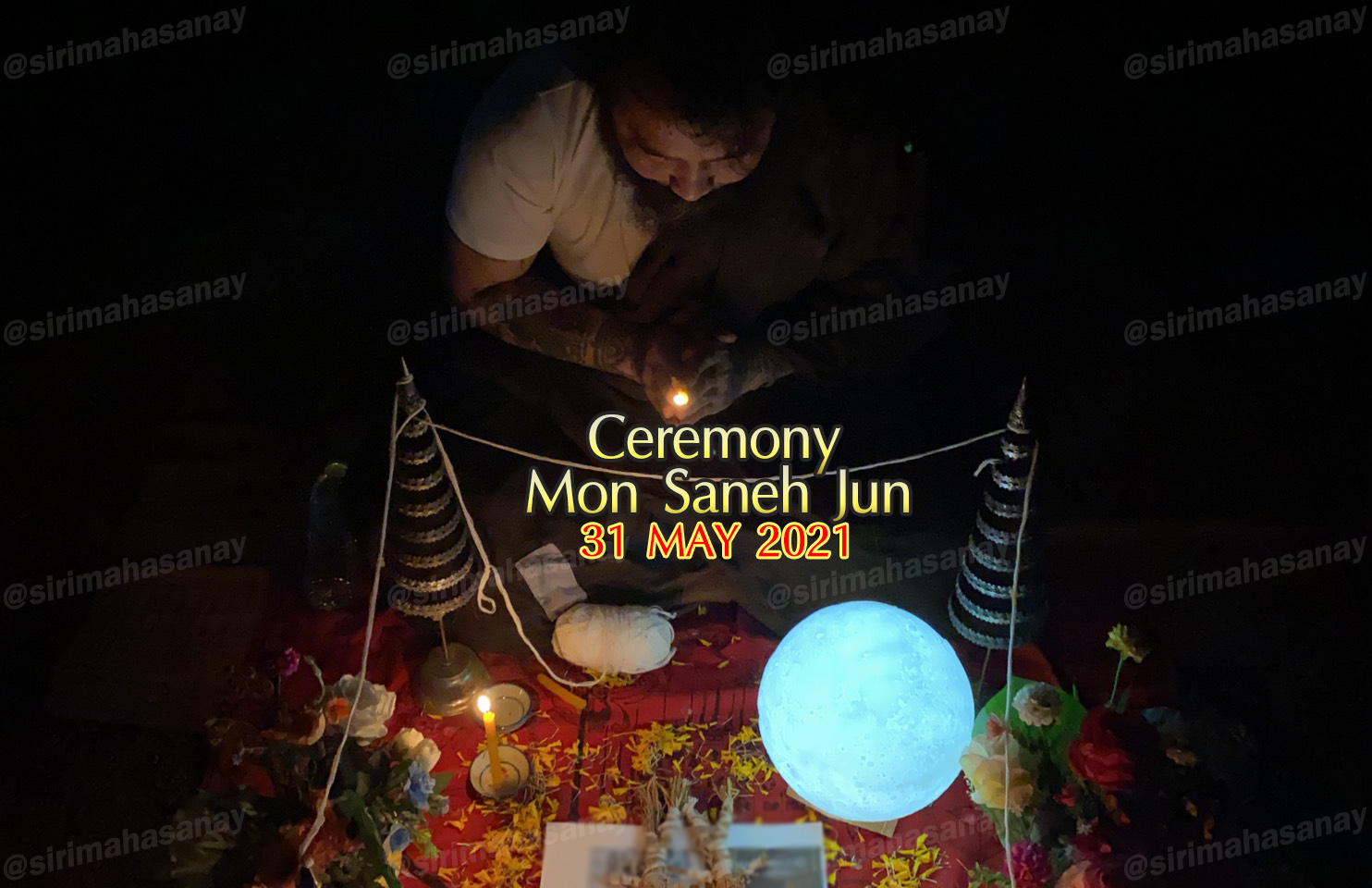 พิธีมนต์เสน่ห์จันทร์ อาจารย์เดี่ยว สุทธิกาโร สำนักสักยันต์เข็มเสน่ห์บูรพา