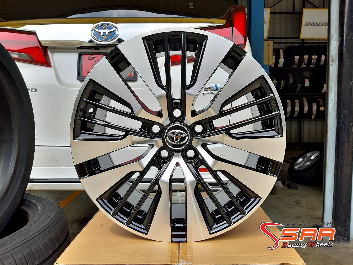 ล้อแม็กซ์ สำหรับใส่รถ TOYOTA ALPHARD , VELLFIRE , CAMRY ขอบ18 นิ้ว
