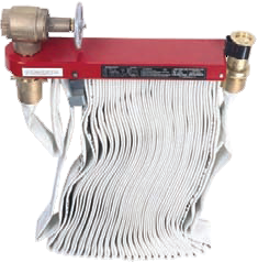สายดับเพลิงแบบพับ Hose Rack ขนาด 1.5"