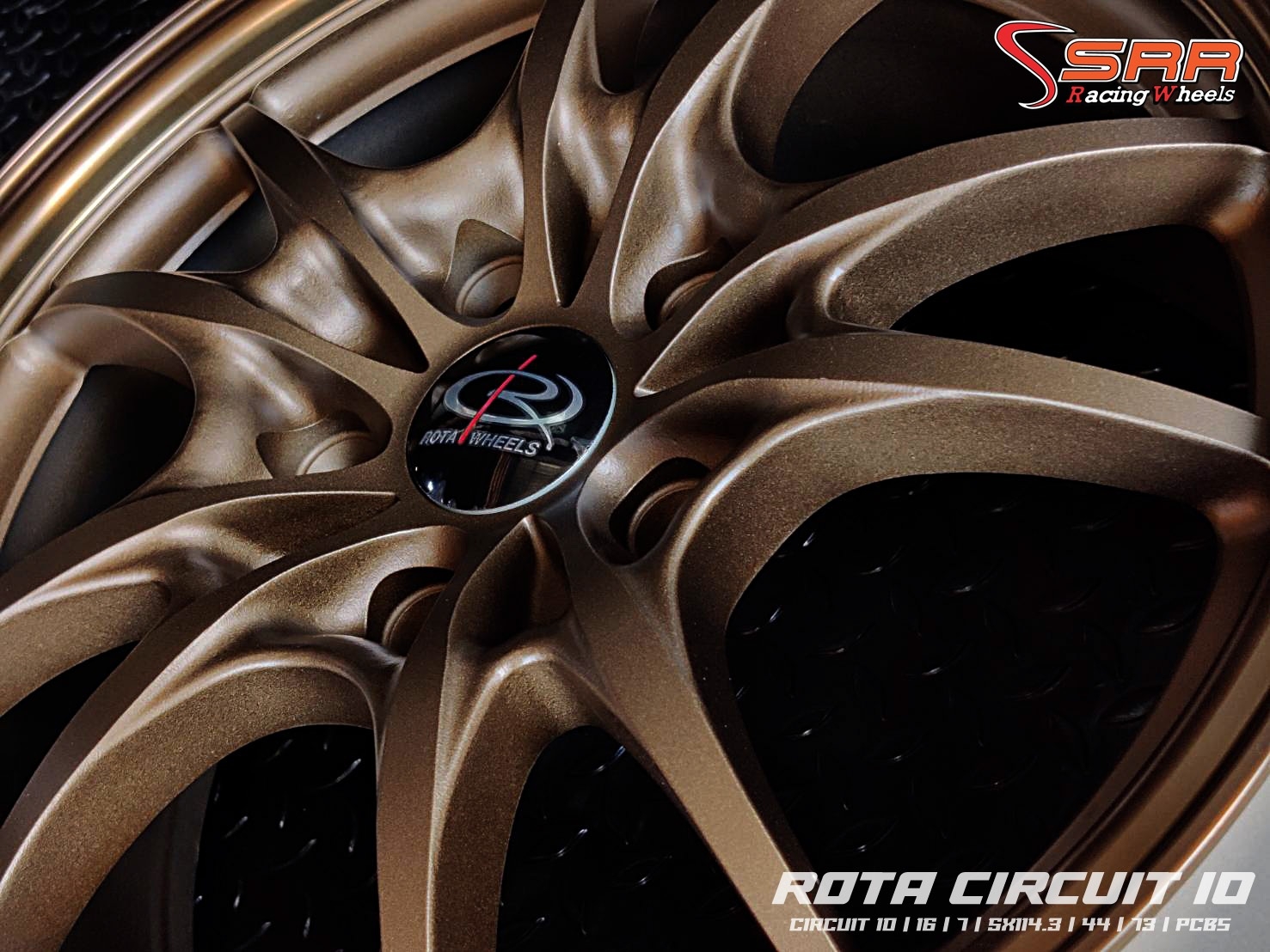 ROTA CIRCUIT 10 ขอบ16 5H114.3 ET44 PCBS ราคาพิเศษ