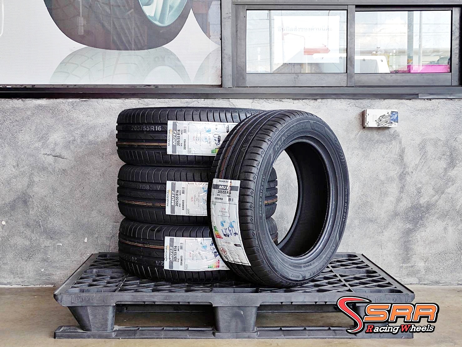 MARSHAL MU12 205/55R16 ยางใหม่ปี2021 ลดราคาพิเศษ