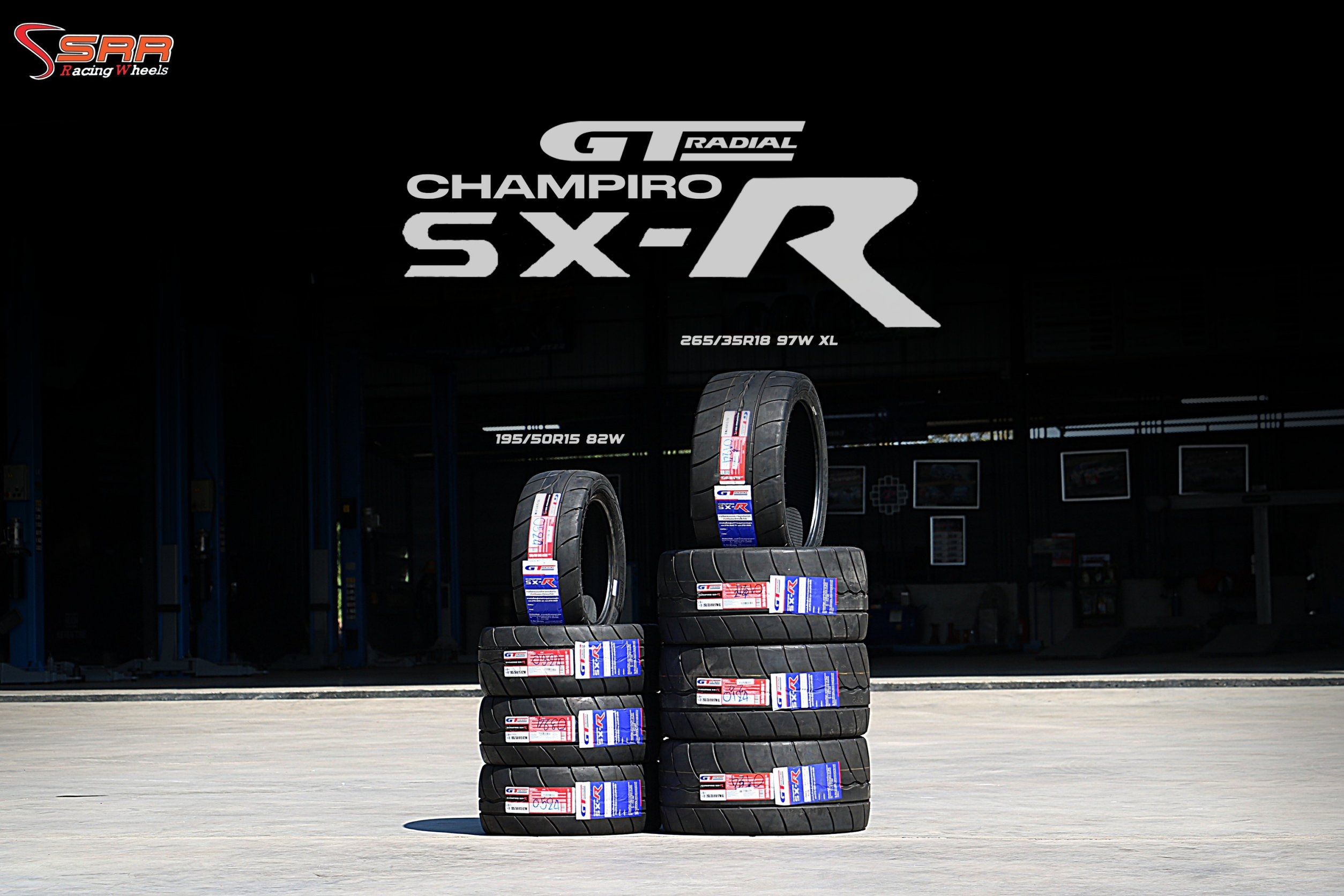 GT RADIAL CHAMPIRO SX-R 265/35R18 ยางใหม่ สำหรับนักแข่ง ราคาพิเศษ