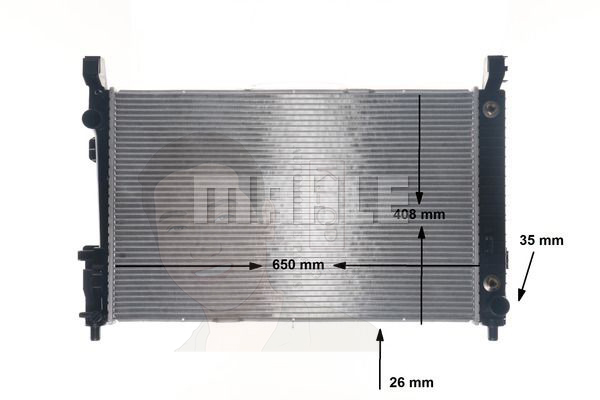 หม้อน้ำ BENZ A(W169), B(W245) OE : 1695000403 ยี่ห้อ (MAHLE)