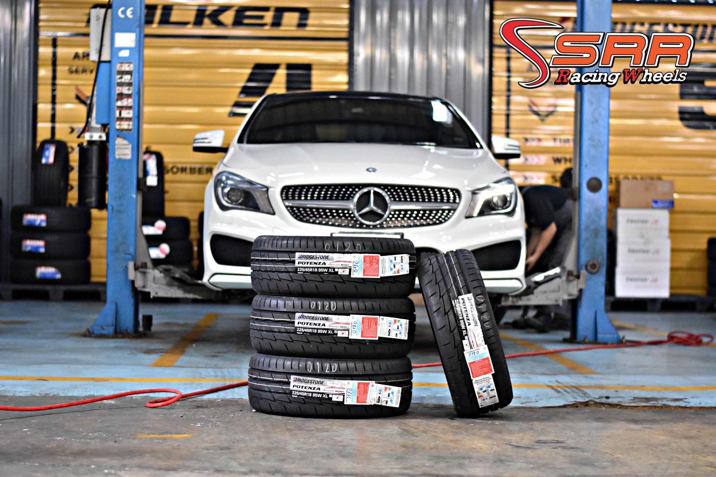 BRIDGESTONE POTENZA Adrenalin RE003 225/45R18 ยางใหม่ ราคาพิเศษ