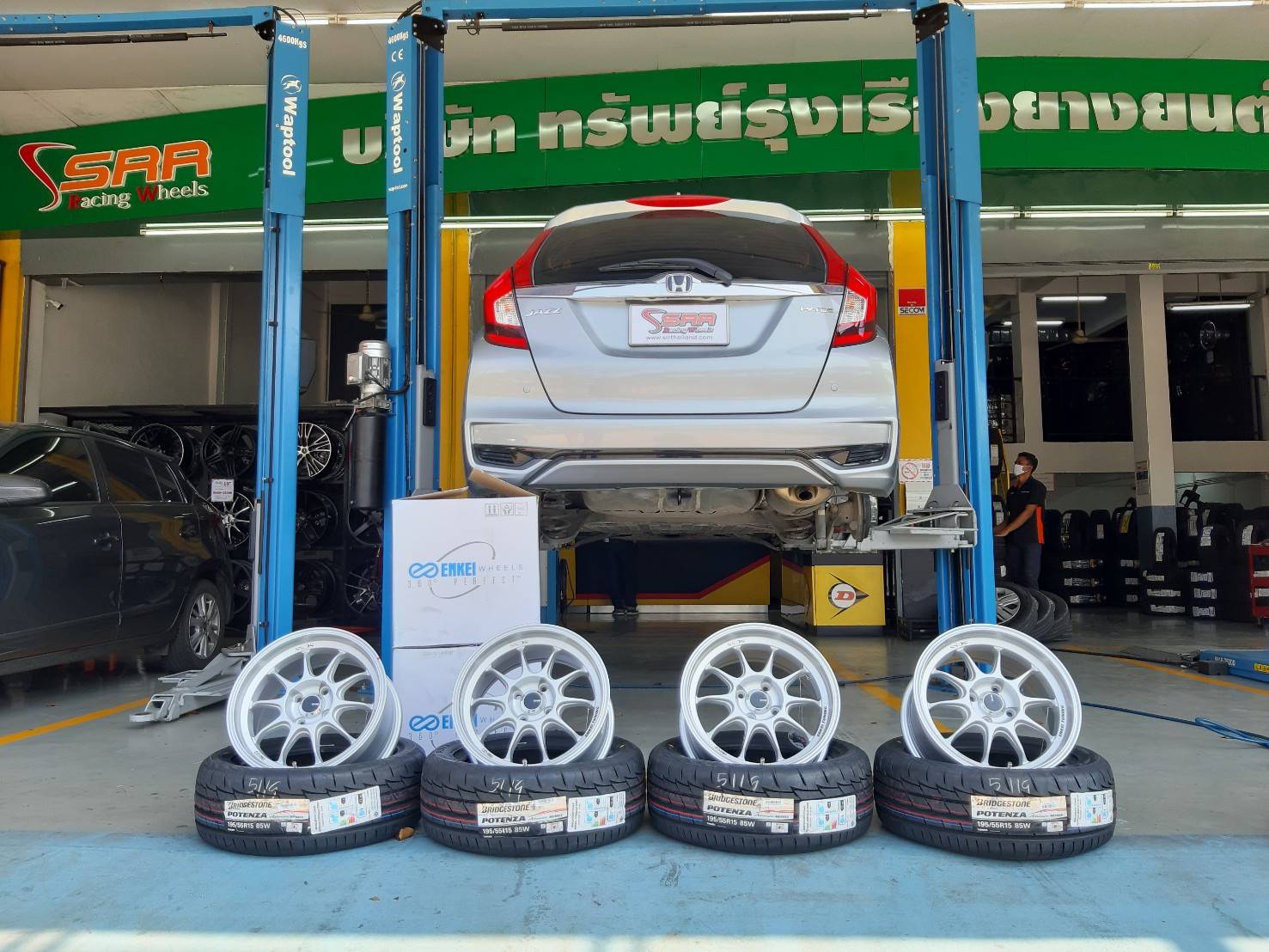 ENKEI TUNING SC55 ขอบ15 ET+28 4x100 GSV1QR2DKK