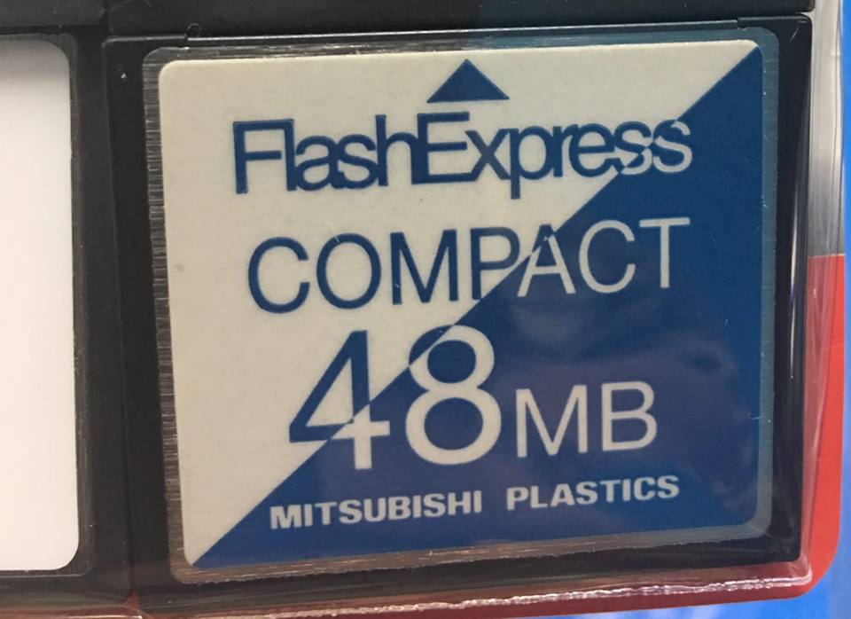 MITSUBISHI CF CARD COMPACT FLASH 48MB