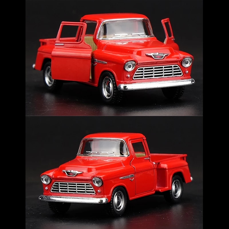 1955 Chevy Stepside Pickup โมเดลรถเหล็ก รถกระบะ chevy Scale 1:32 (ปลีก-ส่ง)