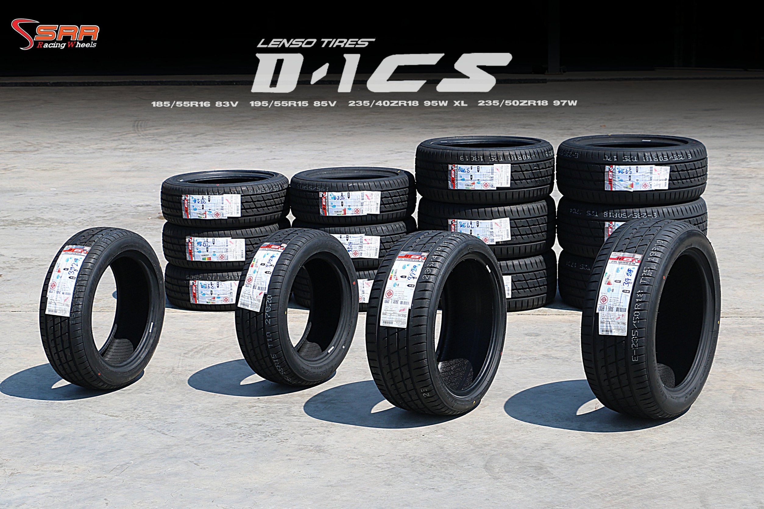 LENSO TIRES D-1CS 235/50ZR18 ยางใหม่ ราคาพิเศษ