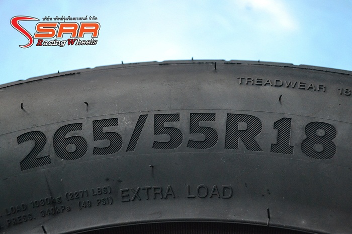 RAIDEN HERO R111 ยางขอบขาว 265/55R18 ยางปี19 ราคาพิเศษ