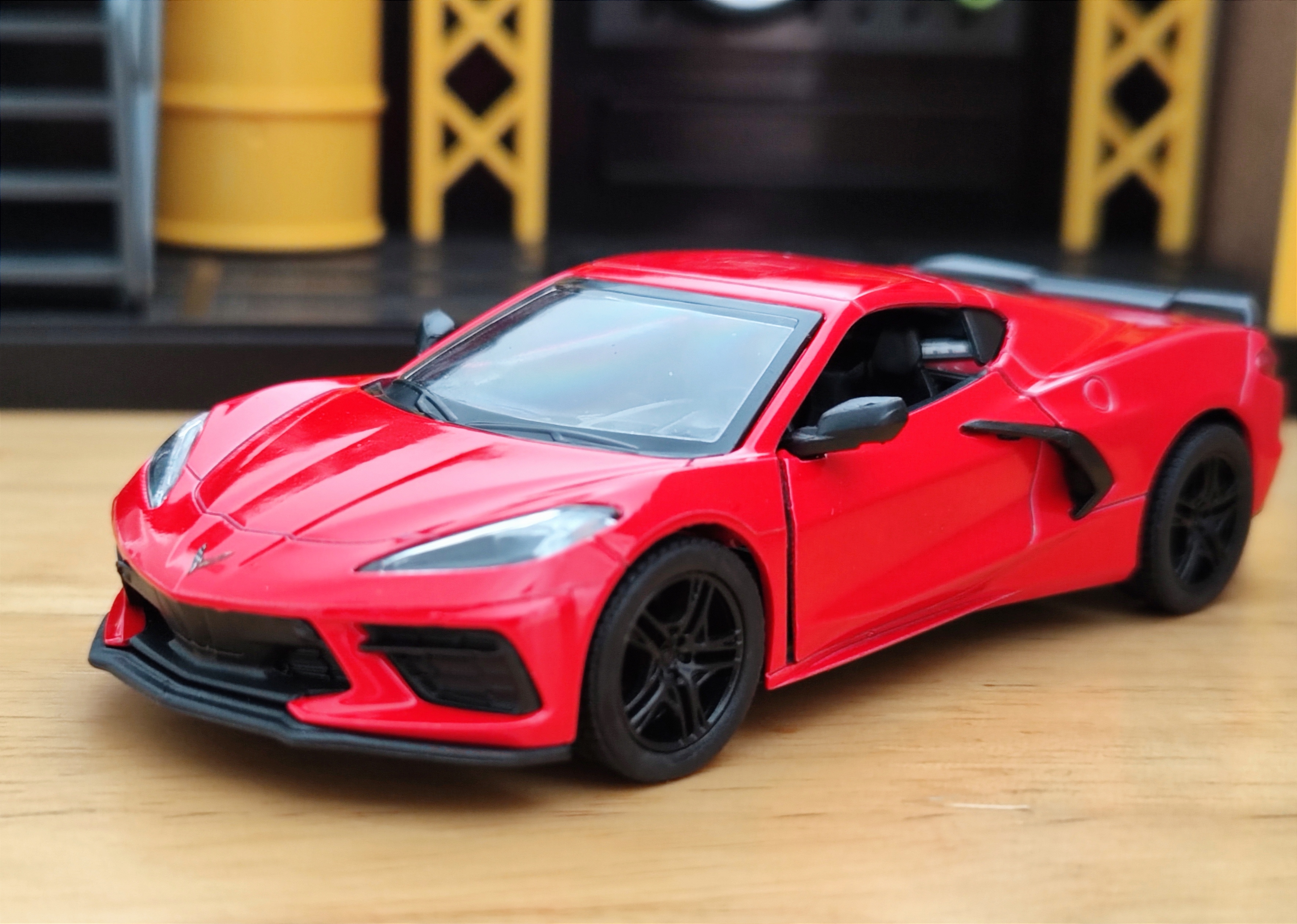 2021 Corvette โมเดลรถเหล็ก (ปลีก-ส่ง)