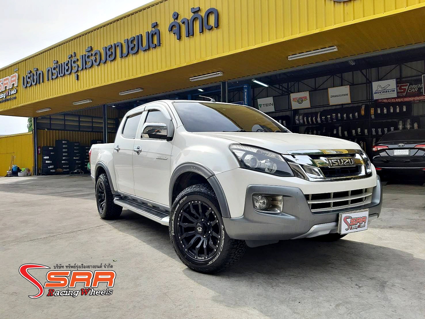 MARVEL-26 OASIS ขอบ18 6H139.7 ET+12 MATTE BLACK+ MILLING POINT