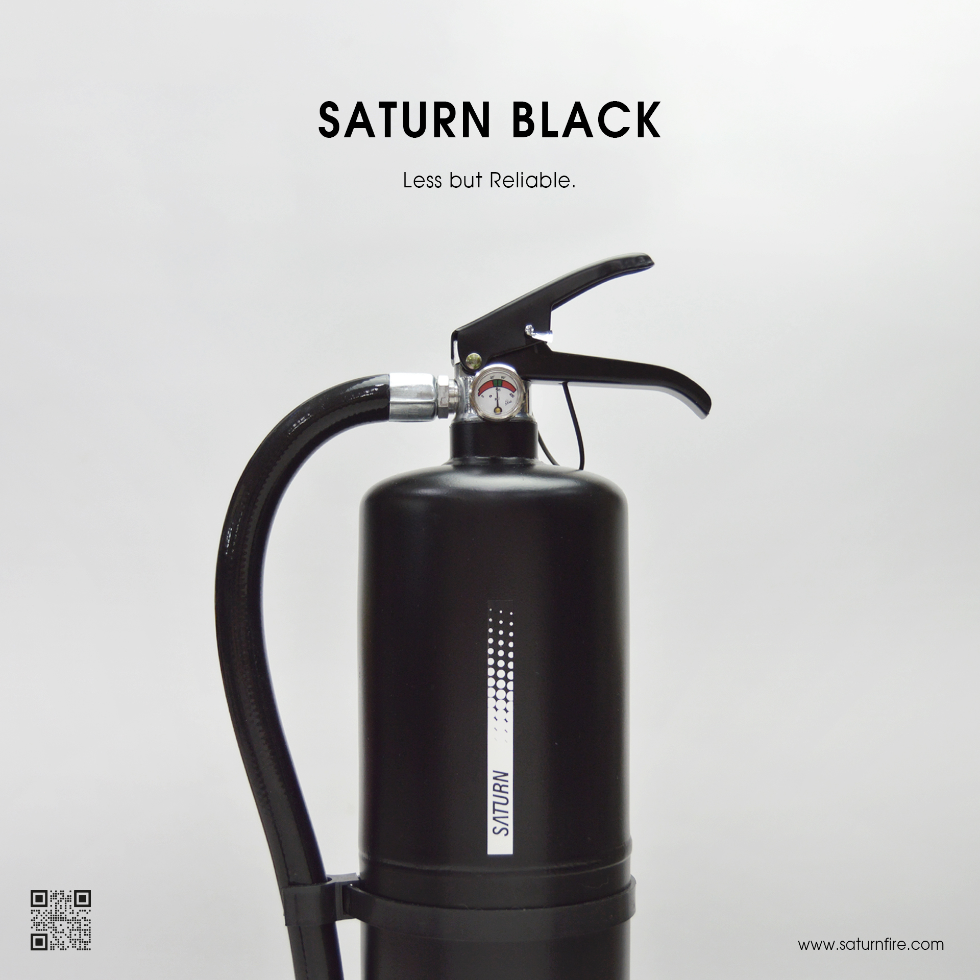 ถังดับเพลิง SATURN BLACK