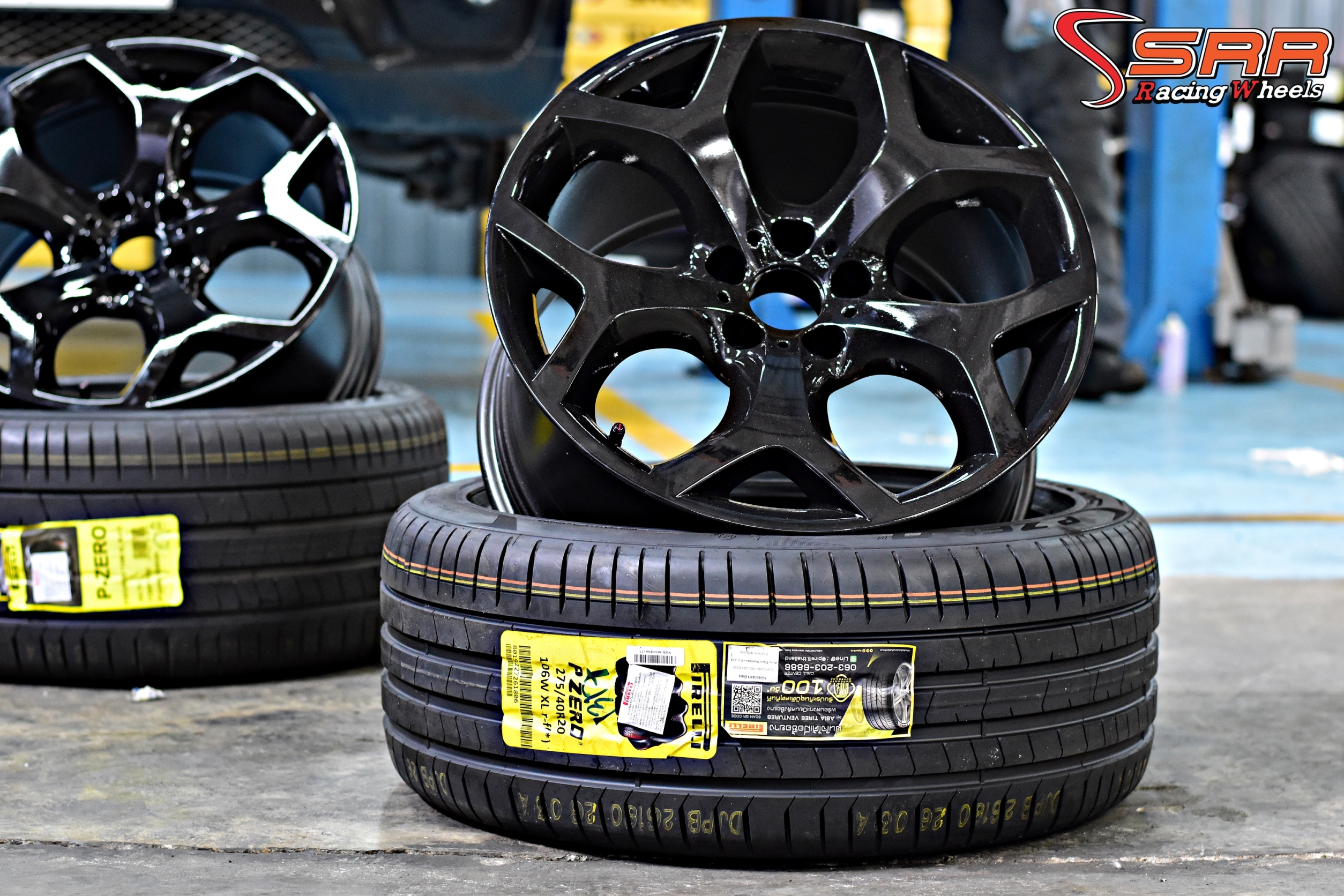 PIRELLI P ZERO PZ4 R-F 275/40R20 ยางรันแฟลต สำหรับใส่รถBMW X5 และ X6