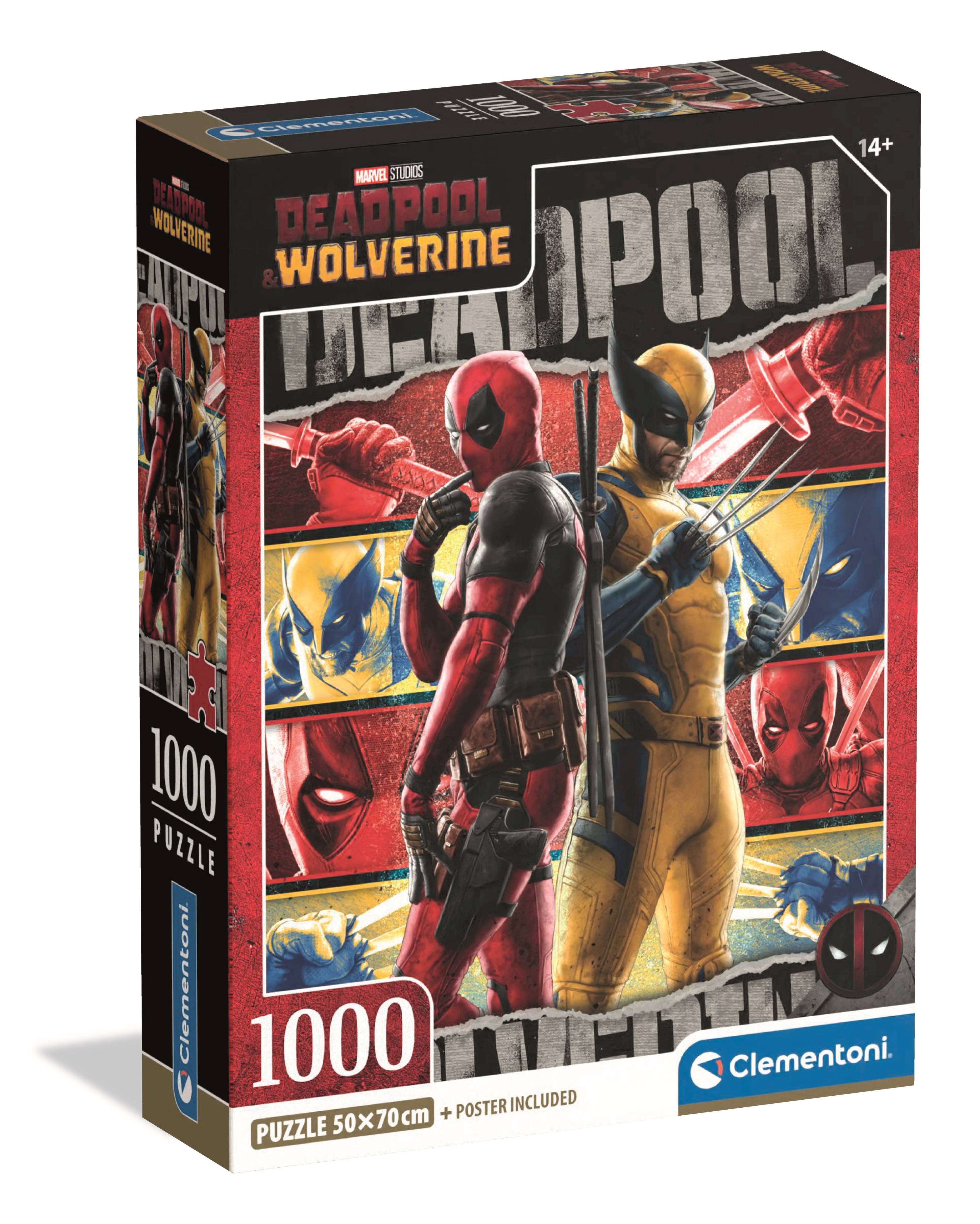 Clementoni - MARVEL STUDIOS : Deadpool & Wolverine 1000 pcs.