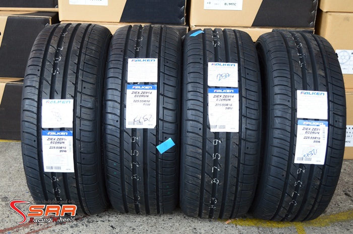 FALKEN ZE914 ECORUN 225/55R16 ยางใหม่ปี19 ลดราคาพิเศษ