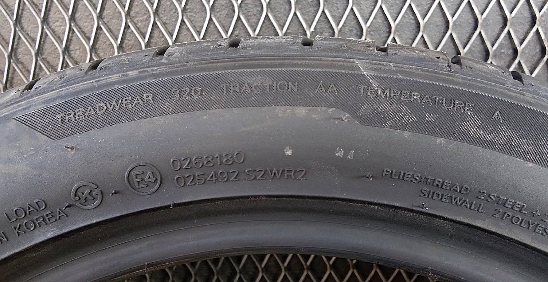 HANKOOK V12 EVO2 215/50ZR17 ยางเกาหลีปี19