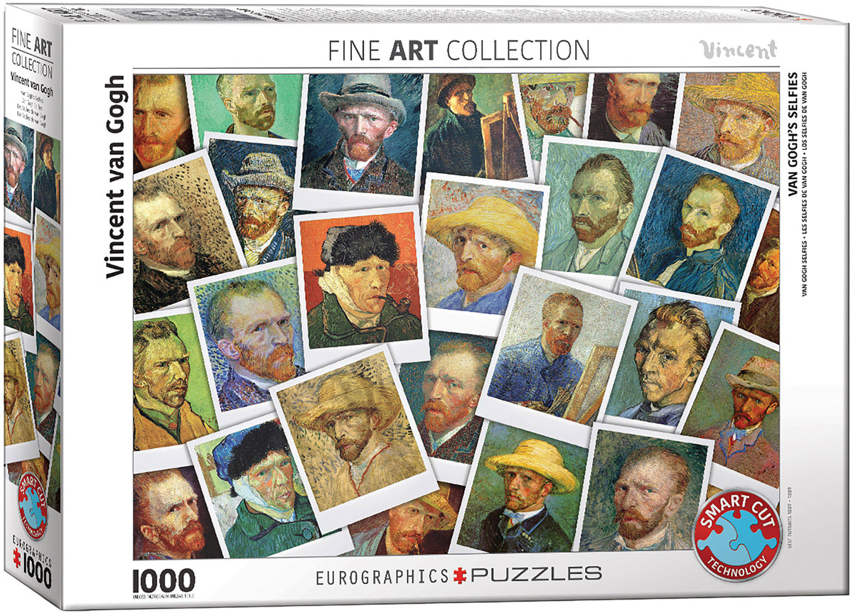Eurographics - Selfies by Vincent Van Gogh (Non-Pattern) 1000 pcs.