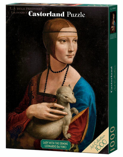 Castorland - Lady with the Ermine by Leonardo Da Vinci 1000 pcs.
