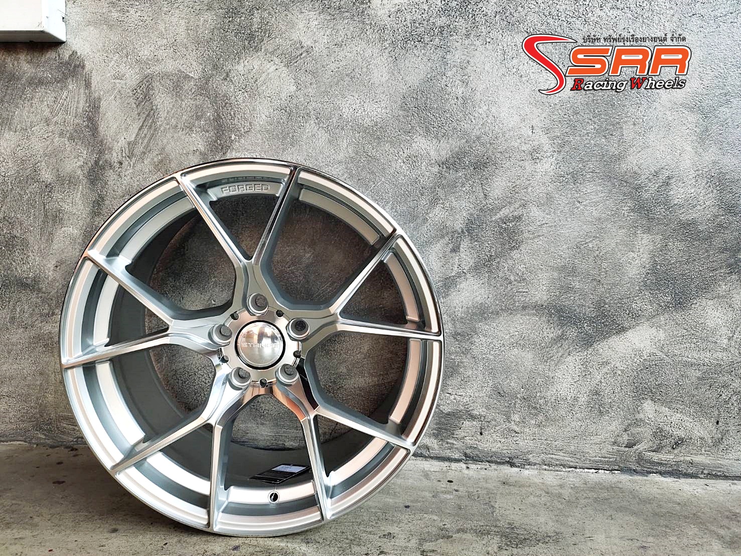 AOW-16 SF07 FLOW FORMING ขอบ18 ET35 5x112-114.3 XMP/HGS