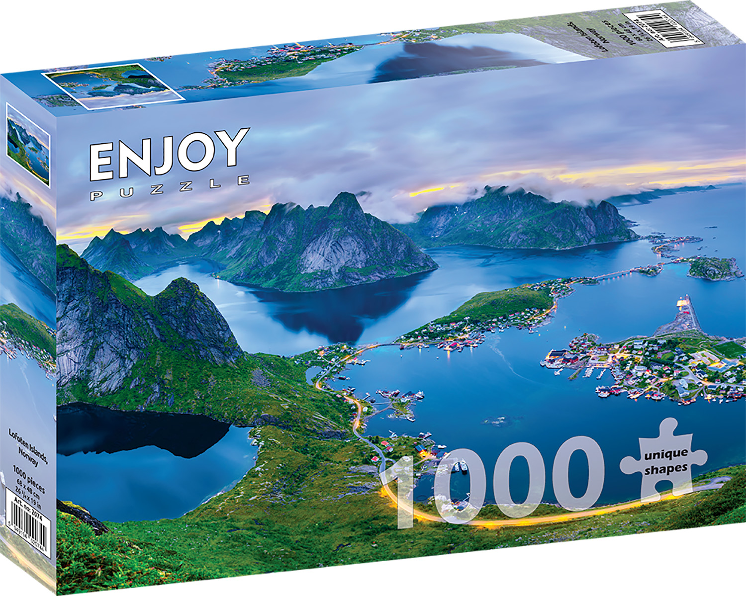 Enjoy Puzzle - Lofoten Islands, Norway 1000 pcs.