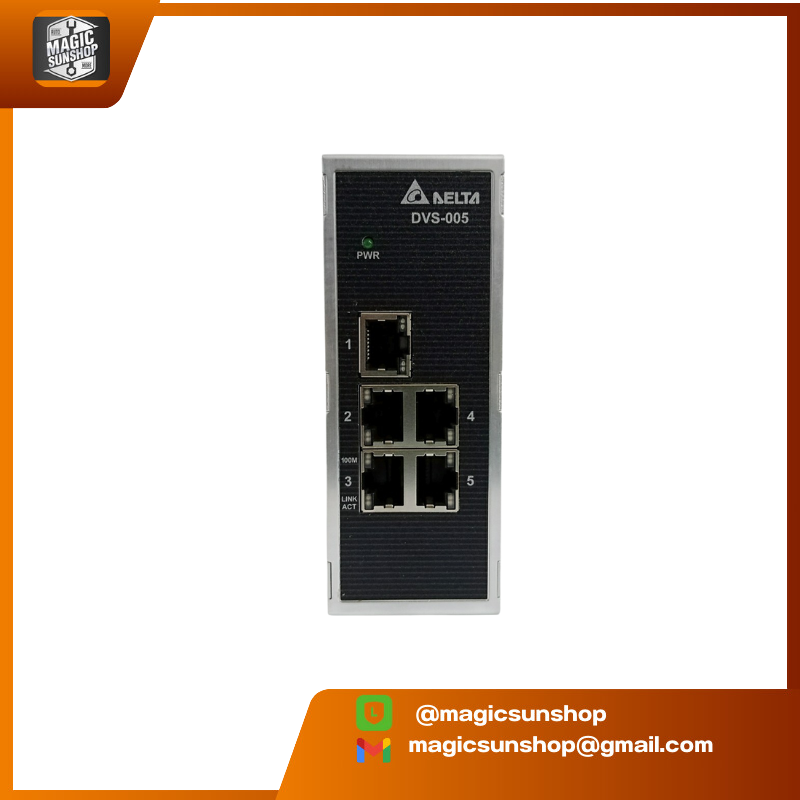 DELTA Industrial Ethernet Switch Industrial Ethernet Switch DVS-005I00