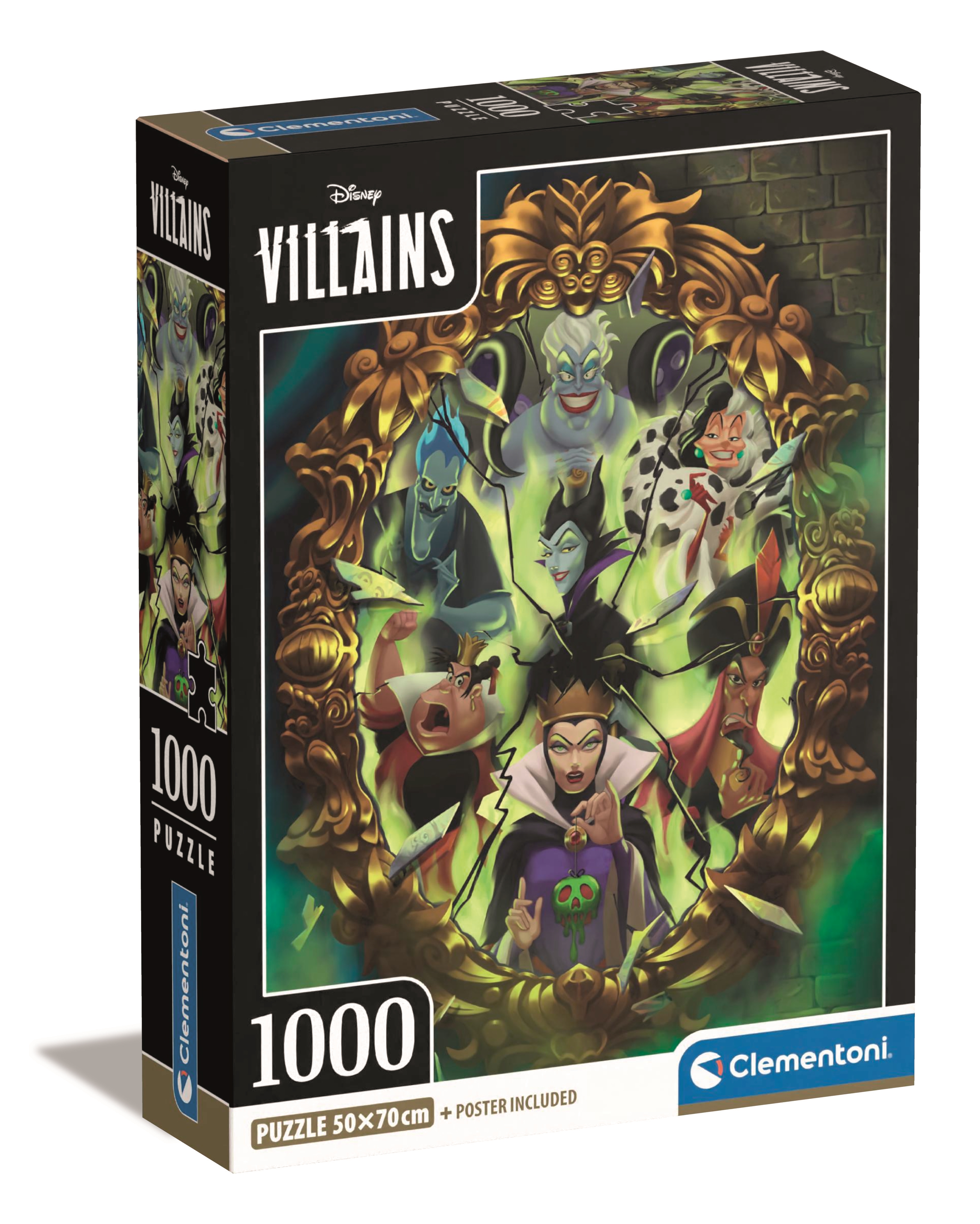 Clementoni - Disney : Villains 1000 pcs.