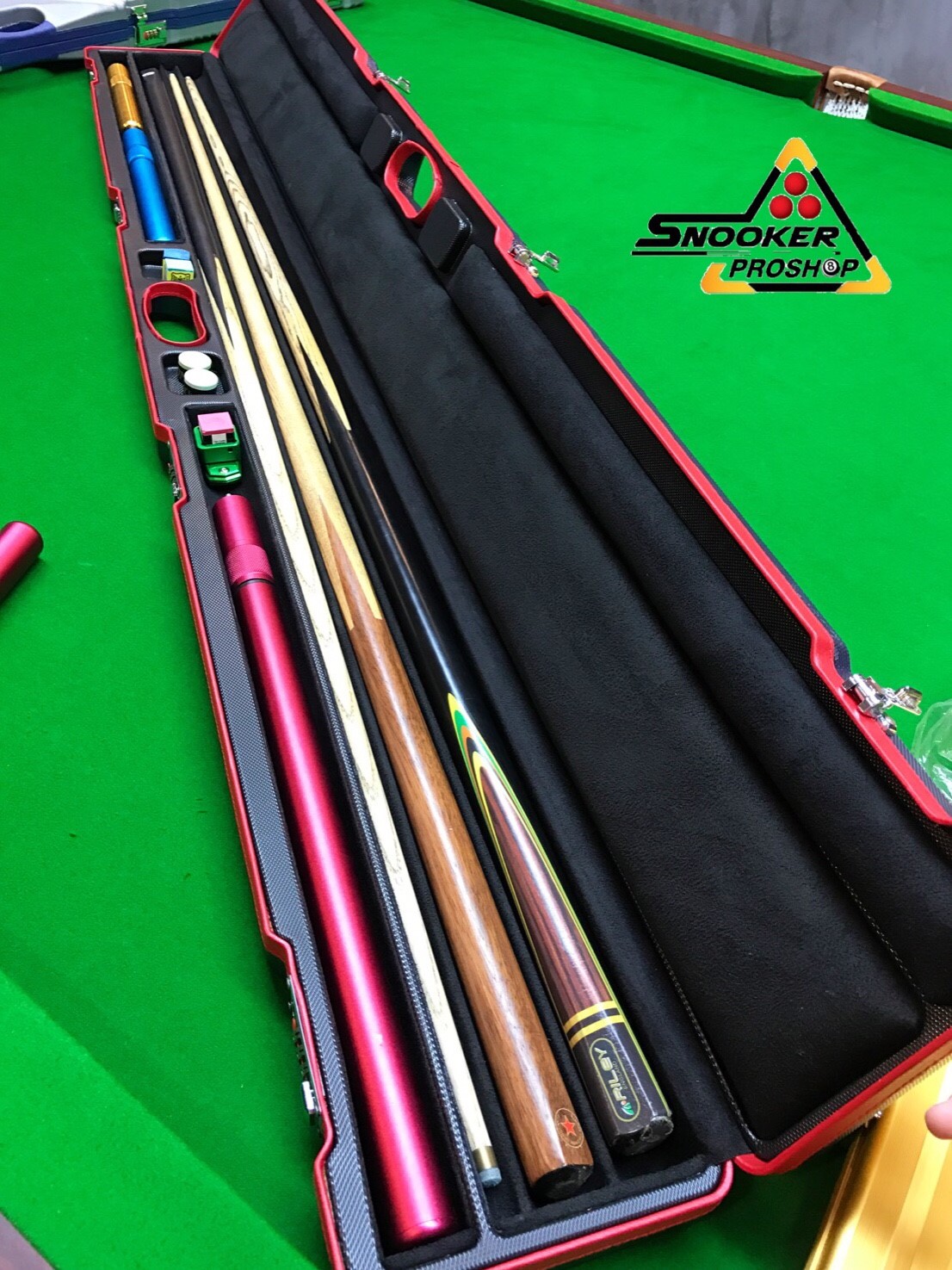 กล่องใส่ไม้คิวท่อนเดียว 3 ด้าม PVC TOP