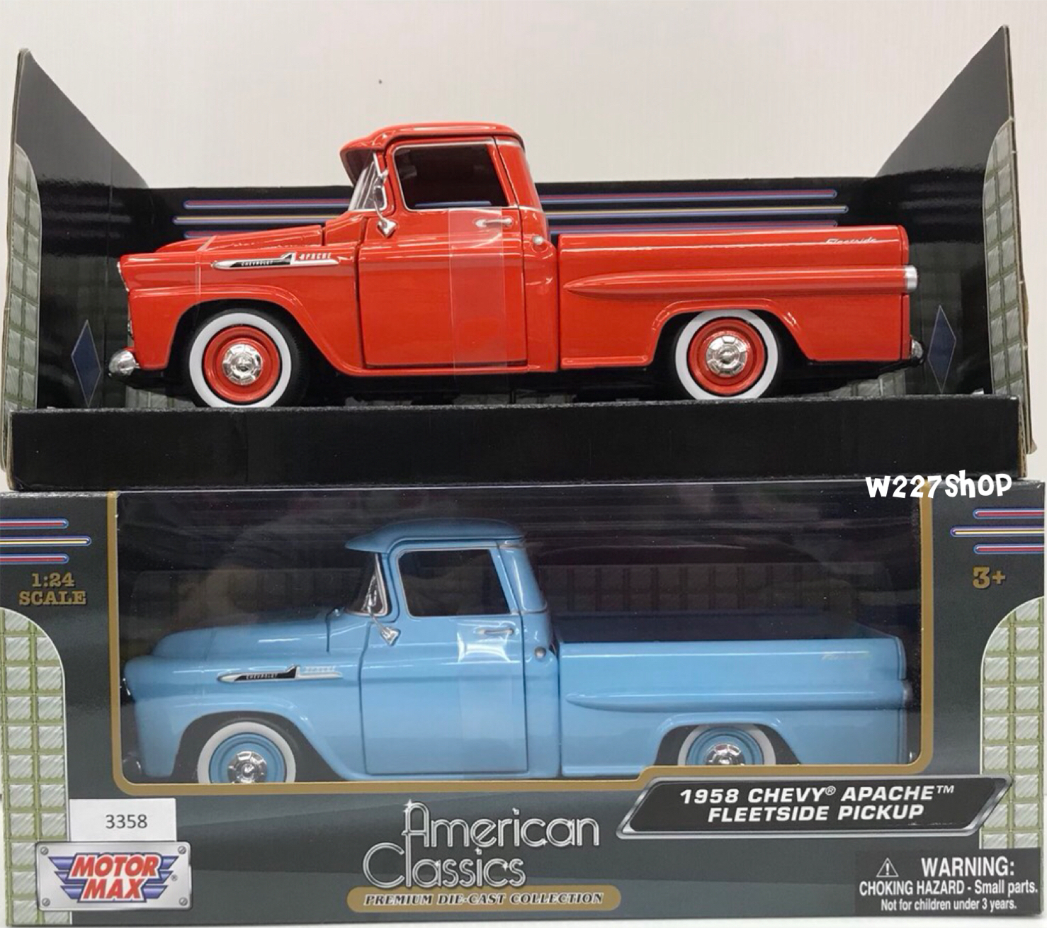 Chevy Fleetside Pickup scale 1:24 โมเดลรถเหล็ก (ปลีก-ส่ง)