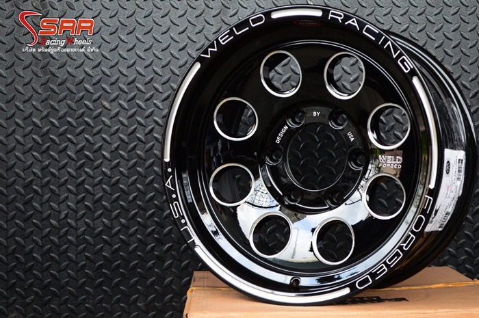 WELD DEVEL ขอบ16 นิ้ว สีดำคลิบเงิน