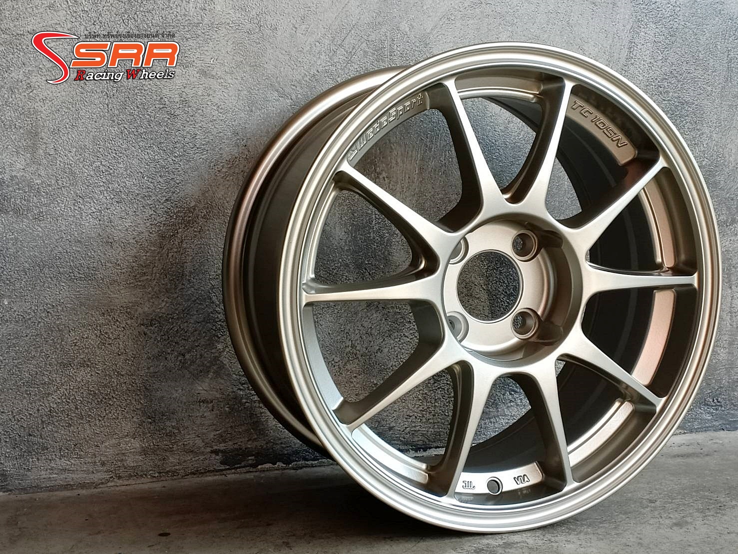 TC105N APEX ขอบ15 ET+35 4x100 TS TITAN
