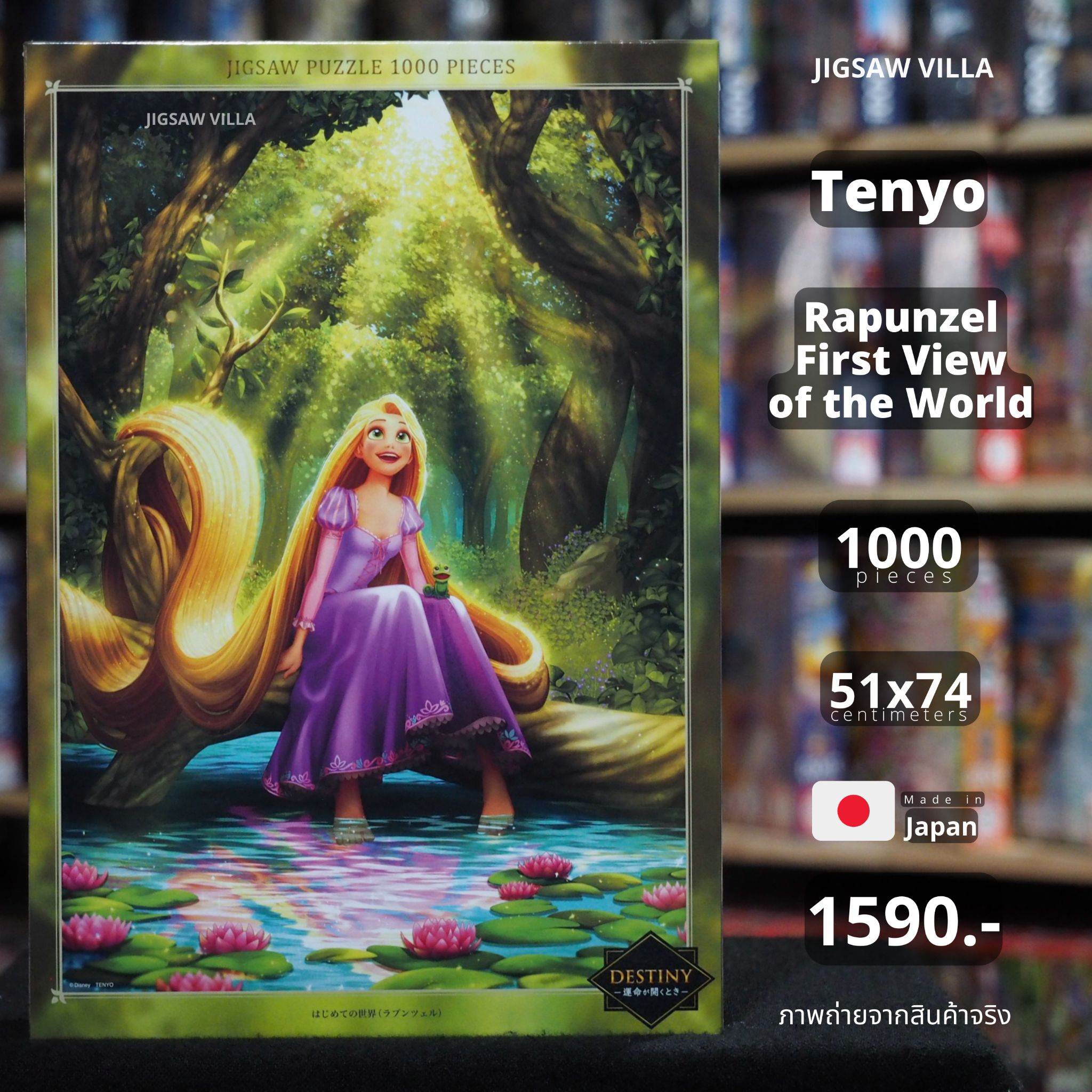 Tenyo - Disney : Rapunzel - First View of the World! 1000 pcs.
