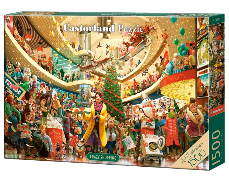 Castorland - Crazy Shopping by Waldemar Kazak 1500 pcs.
