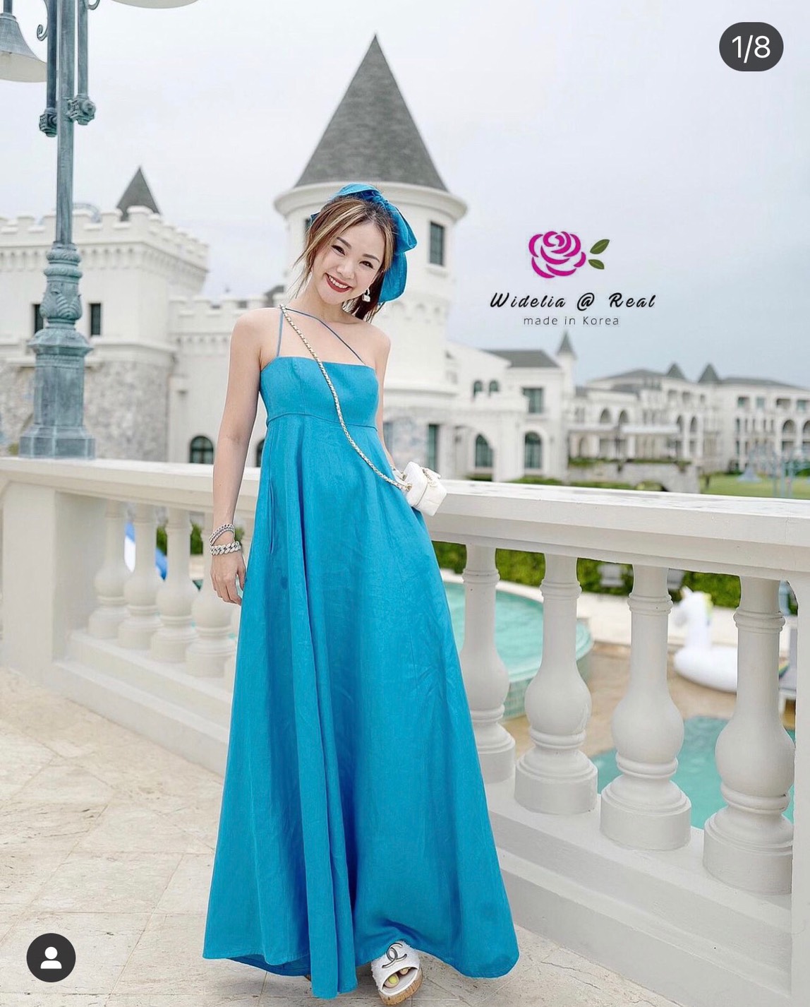 Vanillin Maxi Dress แม็กซี่เดรสตัวยาวแสนสวย ทรงสายเดี่ยวสปาเก็ตตี้แซ่บเว่อร์