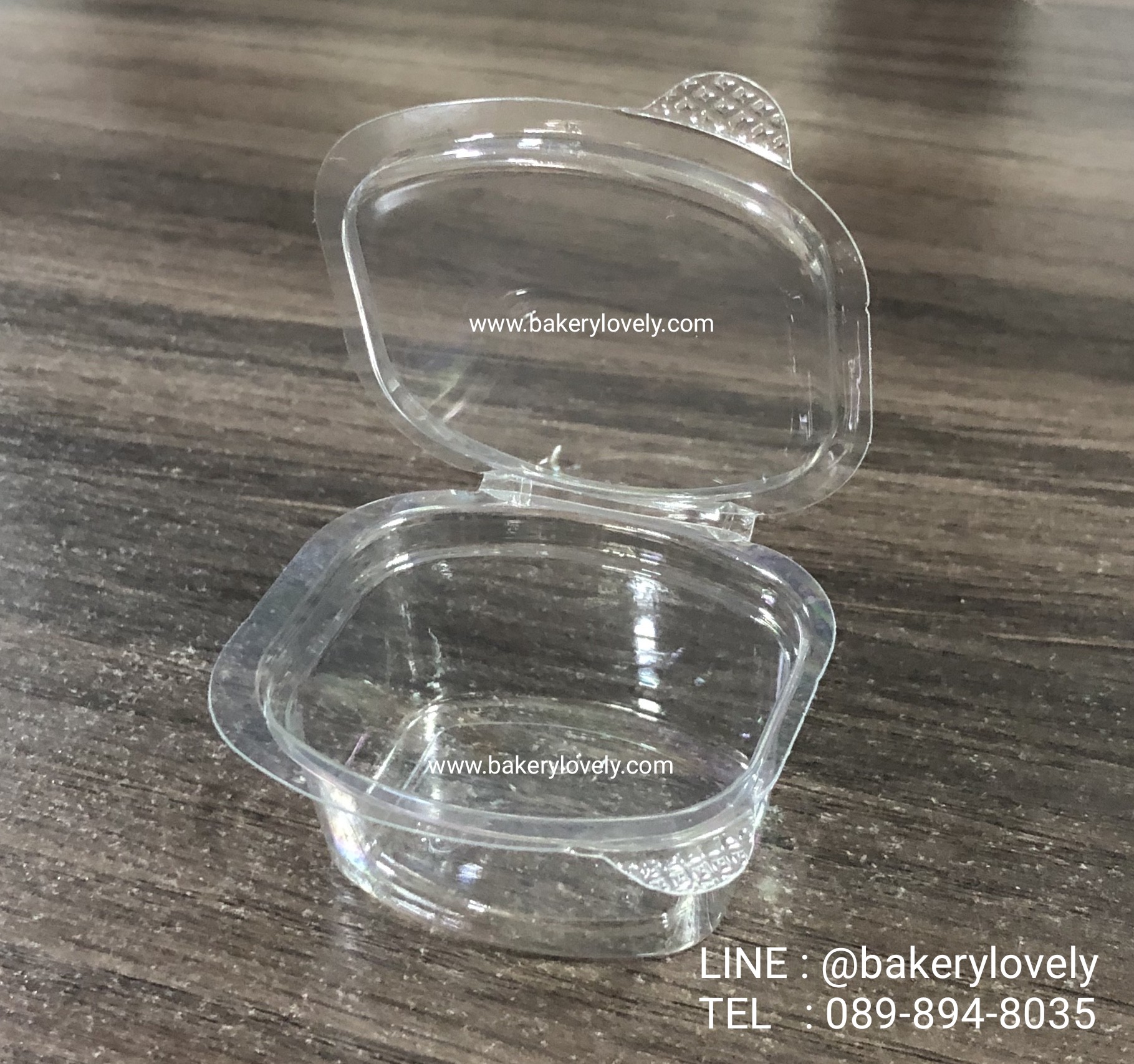 ถ้วยน้ำจิ้ม 1 oz สี่เหลี่ยม