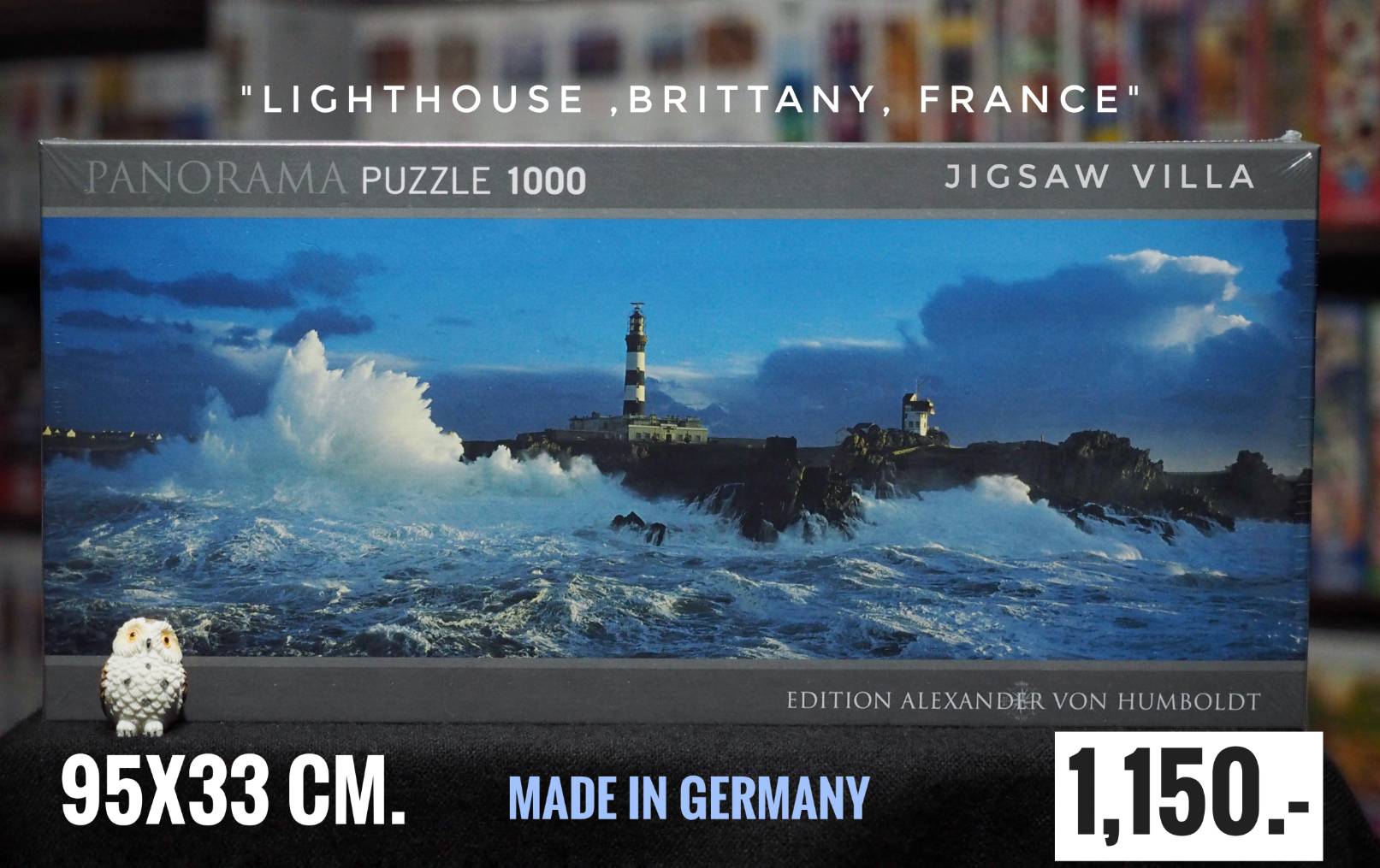 HEYE - Lighthouse Le Creach, Brittany, France by Alexander Von Humboldt (Panorama) 1000 pcs.