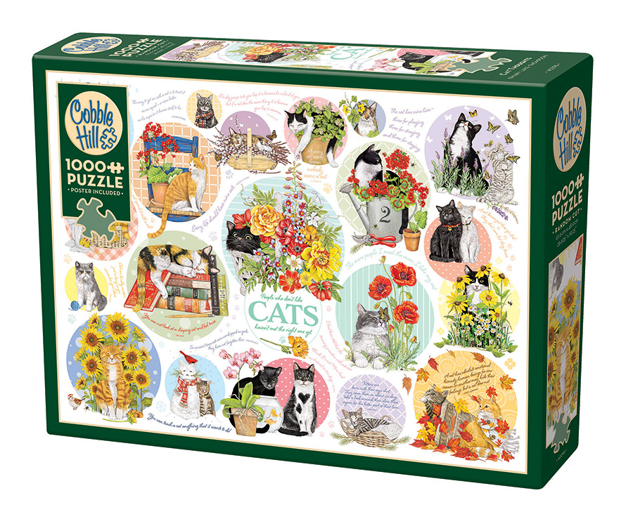 Cobble Hill - Cat Thoughts by Mary Lake-Thompson 1000 pcs.